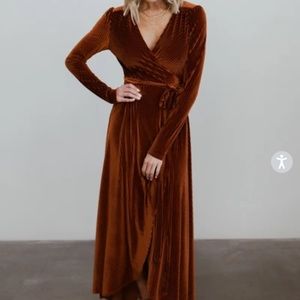 NWT velvet wrap dress from Baltic Born